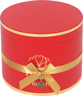 Caja de regalo de flores