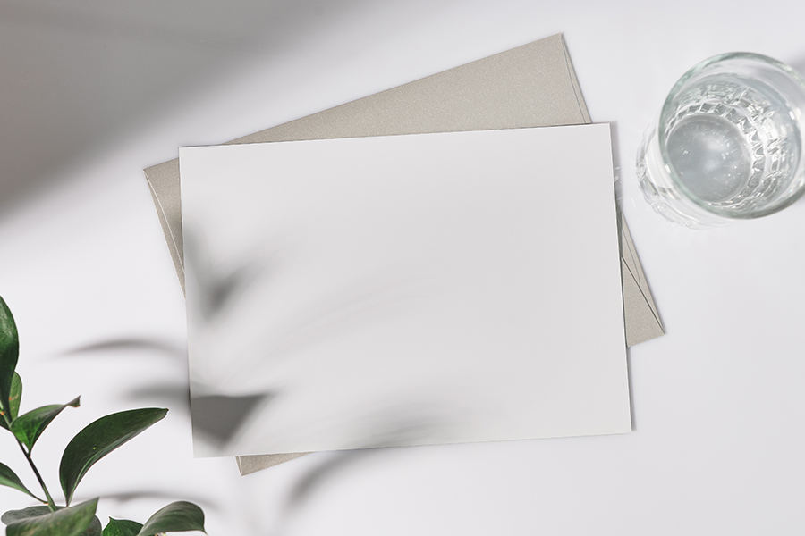 Cartón blanco estándar/tablero gris