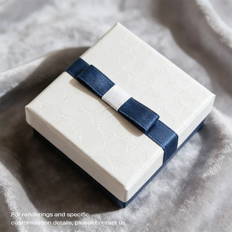 SHJGB-01 Joyero cuadrado de lujo azul