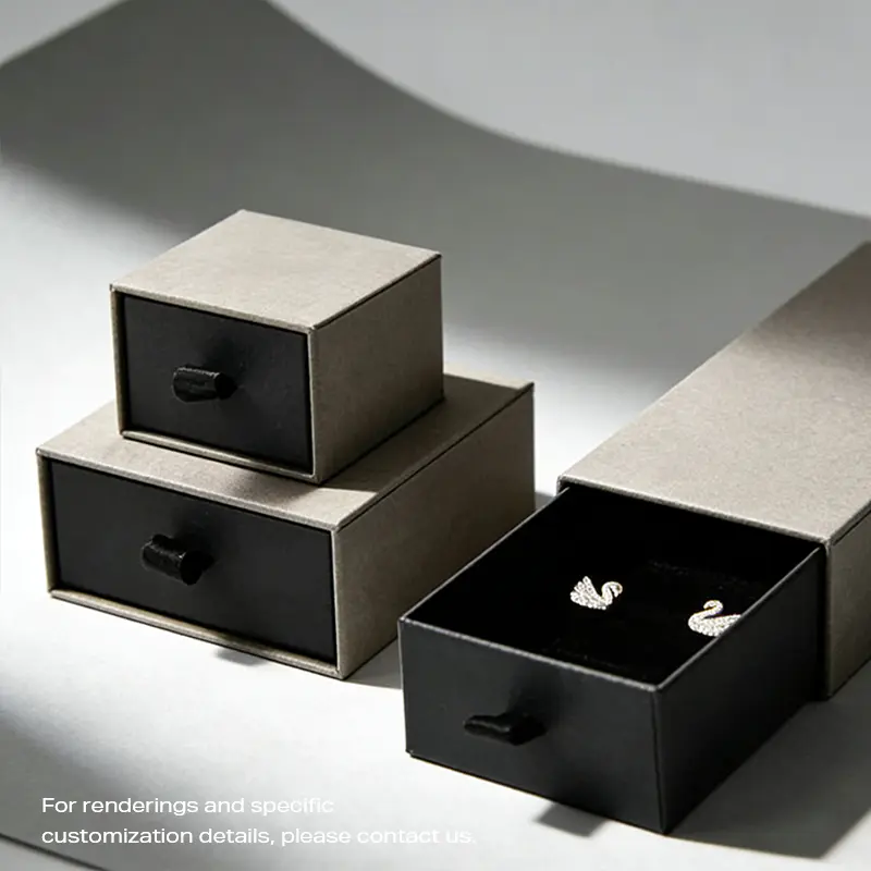 Caja extraíble para joyas de papel SHJGB-02