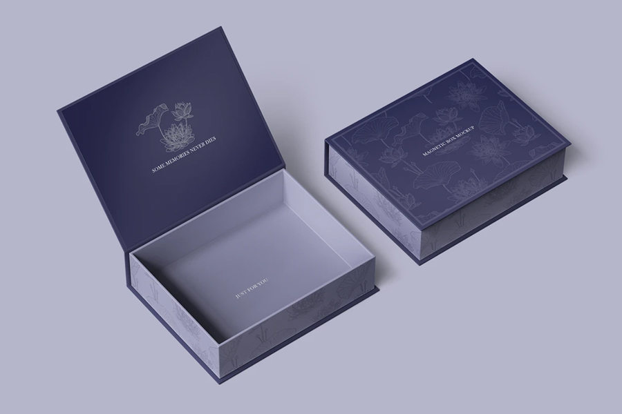 Cajas con forma de libro